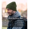 Oversize XL XXL Waterproof Merino Wool Beanie for Men Women