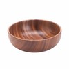 8 Inch Wooden Salad Bowl, Walnut Wood Serving Bowl for