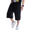 Kinghua Mens Baggy Jean Shorts Casual Loose Fit Hip Hop