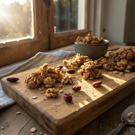 Paleonola – Grain Free Granola Maple Pancake Flavor – Non-GMO, Grain, Soy, Gluten, Dairy Free – Low Carb Protein Snack For A Healthy Breakfast