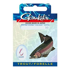Gamakatsu BKS-5330R Trout Bound Hooks Size 8