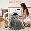 Cat Blanket for Indoor Cats, Soft Rabbit Fur Kitten Blanket