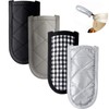 Patelai 4 Pcs 4 Pcs Pan Handle Sleeve Covers Cast