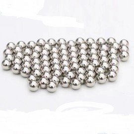 Pack of 500. 6mm Carbon Steel Balls, Durable & Environmentally Friendly for Mechanical Engineering, DIY & Ball Bearing Construction