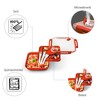 Rotho Memory B3 Lunch Box 1.1 L with Cutlery and