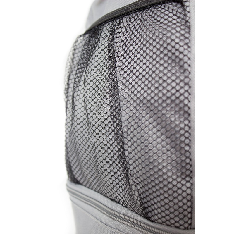 BRUBAKER Small Sports Duffel Bag Gym Bag Grey Green