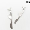 Multi-purpose Eyebrow and Eyelash Tweezers Beauty Tweezers 8ea