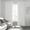 Pinch Pleated Blackout Curtain Panels with Full Blackout Liner Linen