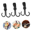 Operitacx Versatile Stroller Hangers Hanging Buckles Home Hook Organizer Car