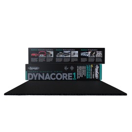 Dynamat DynaCore 1” Thick Lightweight Black Thermo-Acoustic Insulating Fiber for Cars, Trucks, Boats, RVs & More – Dissipates Sound & Absorbs Heat – 32" x 54" Sheet, 12 sq ft of Coverage