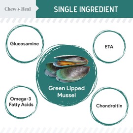 Green Lipped Mussel for Dogs - 6 oz of Green Lipped Mussel Powder for Dogs - Good for Joint and Ligament Health - Made in The USA