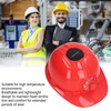 Hard Hat with Solar Fan Plastic Ventilated Safety Helmet Breathable