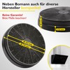 Bomann® Carbon filter set, activated carbon filter in a practical