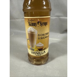 Jordan's Skinny Syrups Vanilla Syrup 25.4 fl oz New 2/5/2026 W3