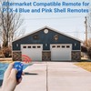 QSDIYRF Gate/Garage Door Remote Compatible with ATA PTX-4 SecuraCode Garage
