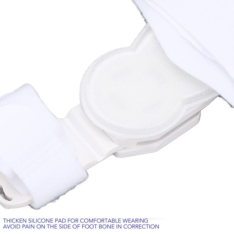 Hallux Valgus Corrector Adjust Degrees Thicken Silicone Prevent Overlapping Thumb