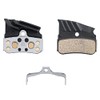 SHIMANO N04C disc pads and spring, alloy/stainless back with cooling fins, metal sintered
