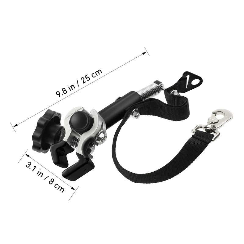 Veemoon Bicycle Trailer Adapter, Universal Bicycle Trailer Coupler, Steel Bicycle