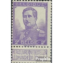 Belgium 98 unmounted mint/never hinged ** MNH 1912 clear brands (Stamps for collectors)