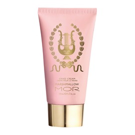 MORE Little Luxuries Hand Cream, 1.7 fl oz (50 ml) & Petite Soap 2.1 oz (60 g), Box Gift, Marshmallow (Moisturizing Cream & Soap for Hand Skin, Enchanting Scent of Vanilla Musk and Jasmine Flower)