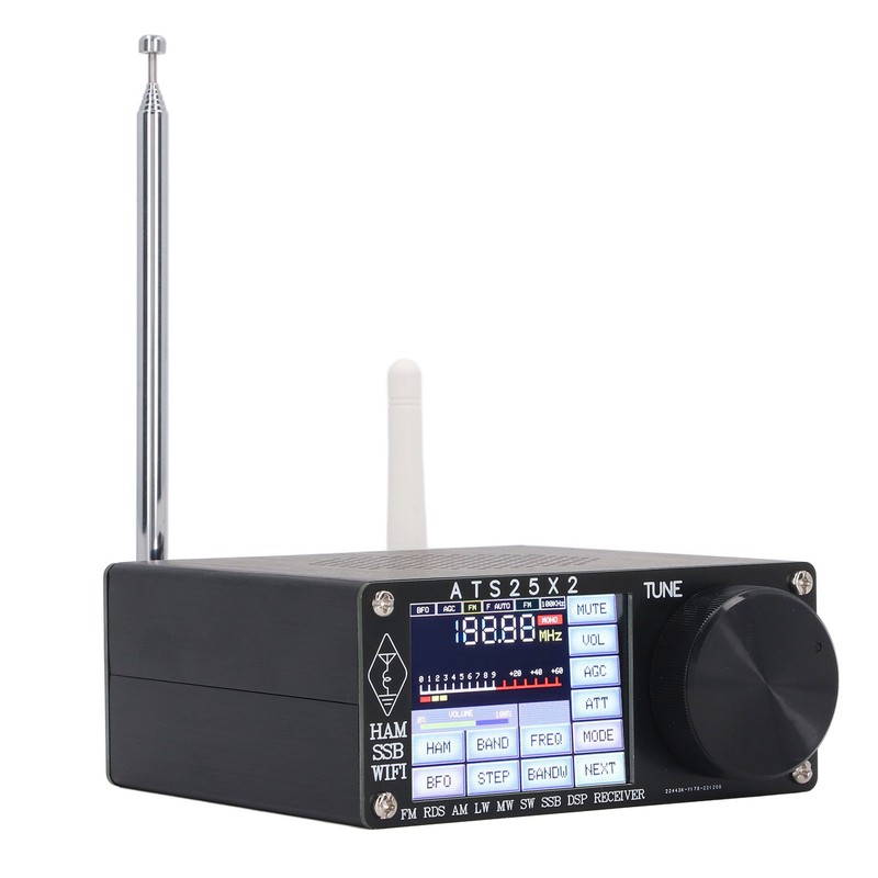 Full Band Radio Receiver DSP Shortwave Multi Modes with Spectrum