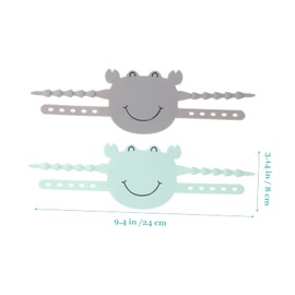 CORHAD 2Pcs Door Damper for Safety Quiet Door Closer Cushion to Block Noise Interior Door Slam Stopper Easy to Install for Nursery Home Use Grey