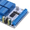 Eujgoov 8 Channel Relay Module Control Board DC 5V/12V Switch