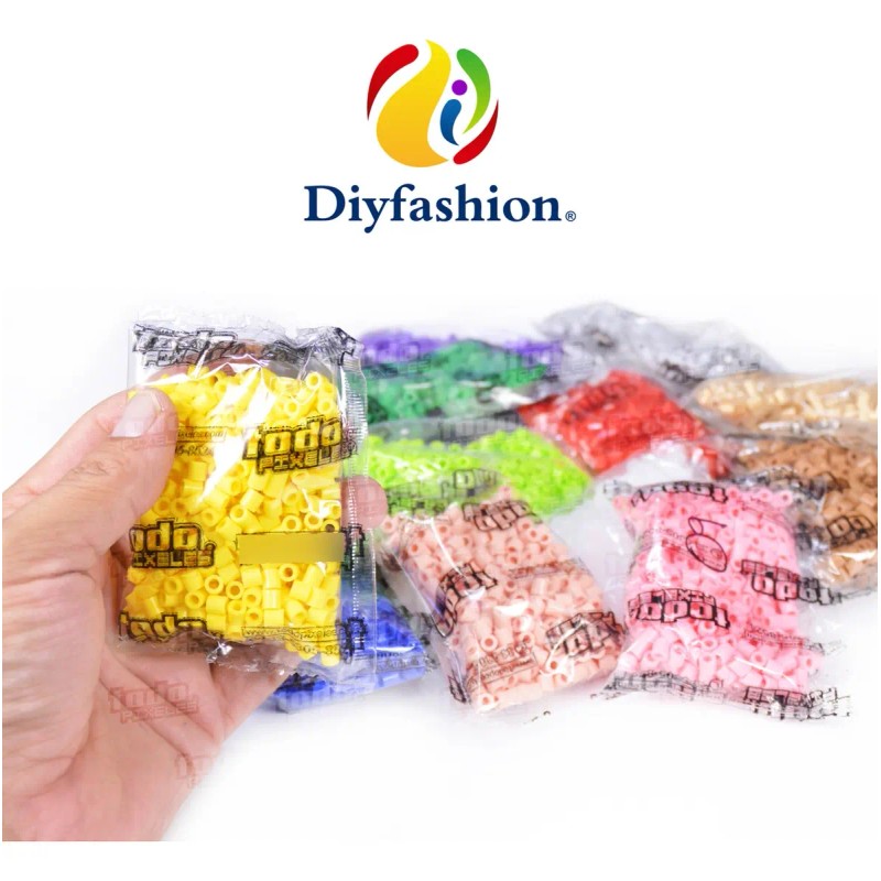 1000 Hama Beads Tamaño Mediano 5mm - 100% Compatible Artkal