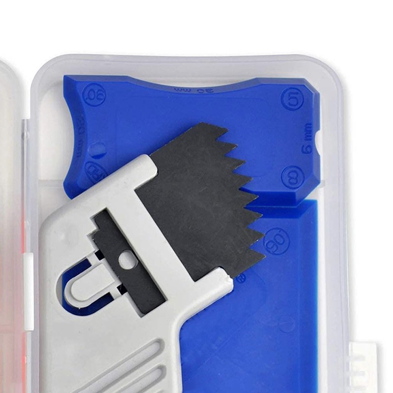 Caulking Tool Kit Plastic Grouting Scraper Sealant Finishing Knife Putty