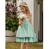 Arshiner Girl Easter Dress Spaghetti Strap Midi Summer Beach Boho