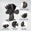 Albert Austin Heat Powered Stove Fan Powerful 4 Blade Design
