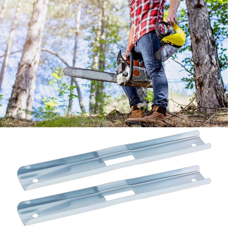 SG Store 2pcs Portable Chainsaw Depth Gauge File Guide Tools