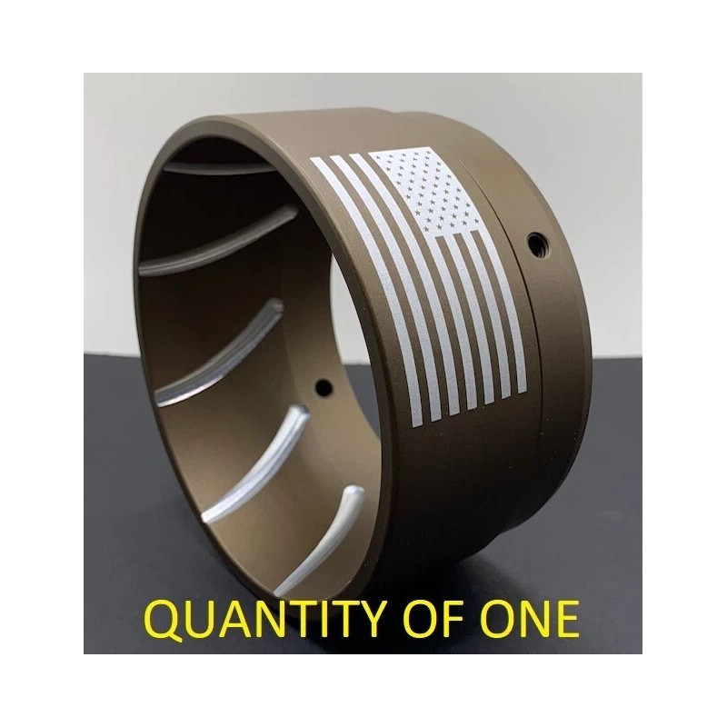 Just The Exhaust Tip "Comet-F" Bronze End Cap Fits Tab