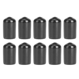 Vbest life Snooker Cue Tip Cover,10PCS Rubber Durable Billiard Pool Cue Tip Protector Small Head Club Protective Stick Cover Snooker Accessory(12mm)