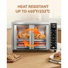 135PCs Paper Liners Compatible with Gourmia French Door Air Fryer