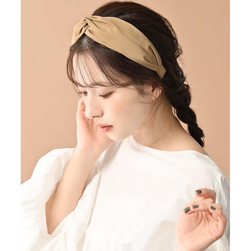 [ヴァンテーヌ] VINGTAINE カチューシャ ベーシック ターバン風 シンプル ヘアアクセサリー ヘッドアクセサリー 大人カジュアル 上品