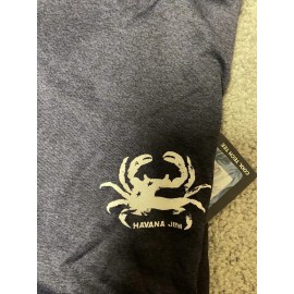 Havana Jim Cool Tech Tee S/S Mens Size XL - Blue