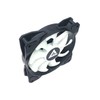 Apevia 1012S-WB 120mm 4pin Molex & 3pin Motherboard Black/White Silent