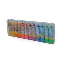 Princessa Aloe Mood Lipstick 3 Set 12 Assorted Lipsticks