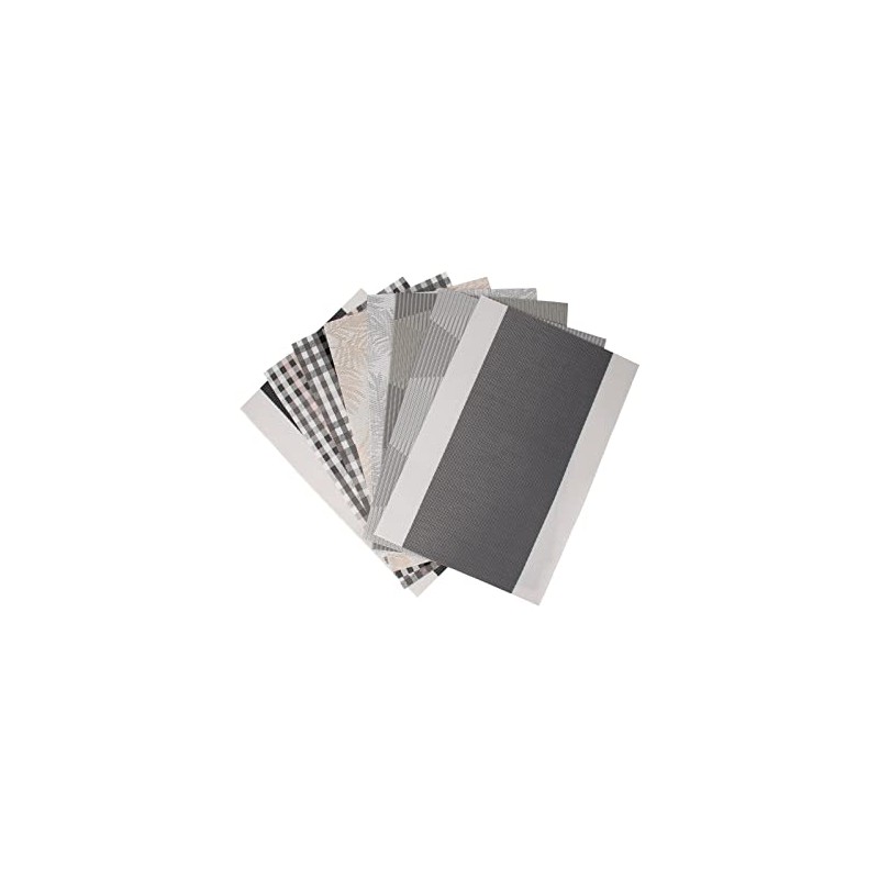 Maxwell & Williams Table Accents Placemat 45x30cm White Grey