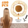 400 Piezas Redes para Cabello para Mujeres Mallas para Cabello