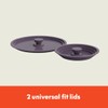 bella 9 Piece Ceramic Nonstick Cookware Set, Fits-anywhere™ Kitchenware w