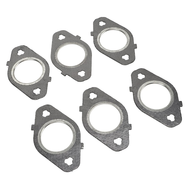 6pcs Exhaust Manifold Gasket Set Perfect Sealing Replacement for Dodge