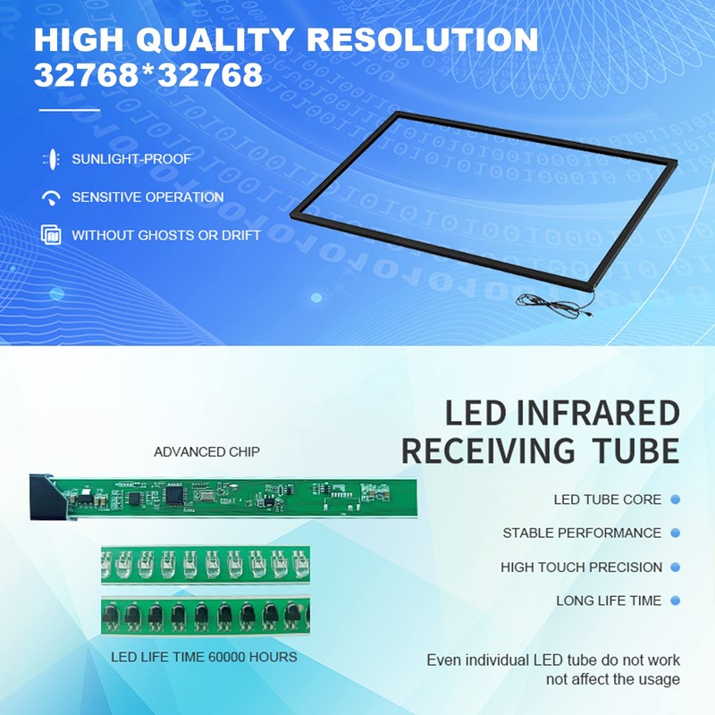SpecialTouch 40 Inch Infrared Touch Screen Frame 20 Points Interactive