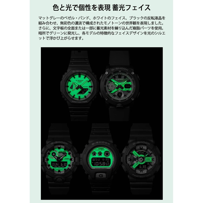 Casio GA-2000 Series G-Shock Carbon Core Guard Structure Wristwatch, HIDDEN