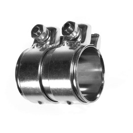 BITS4REASONS E-TECH EC012 New Model Heavy Duty Adjustable Exhaust Pipe Joiner/Connector (53-55MM, 80MM Long)