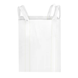 QWORK FIBC Bulk Bag, 4 Pack Sandbags 1 Ton Industrial Grade Bag Holds 2200 LBS, Woven Polypropylene Bags 35" x 35" x 43"