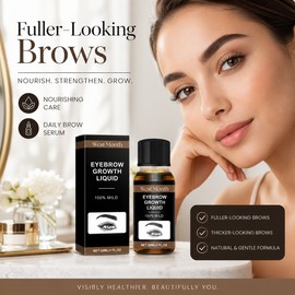 Eyebrow & Eyelash Care Serum for Fuller-Looking Brows – Botanical Beauty Formula for Daily Makeup Routine
