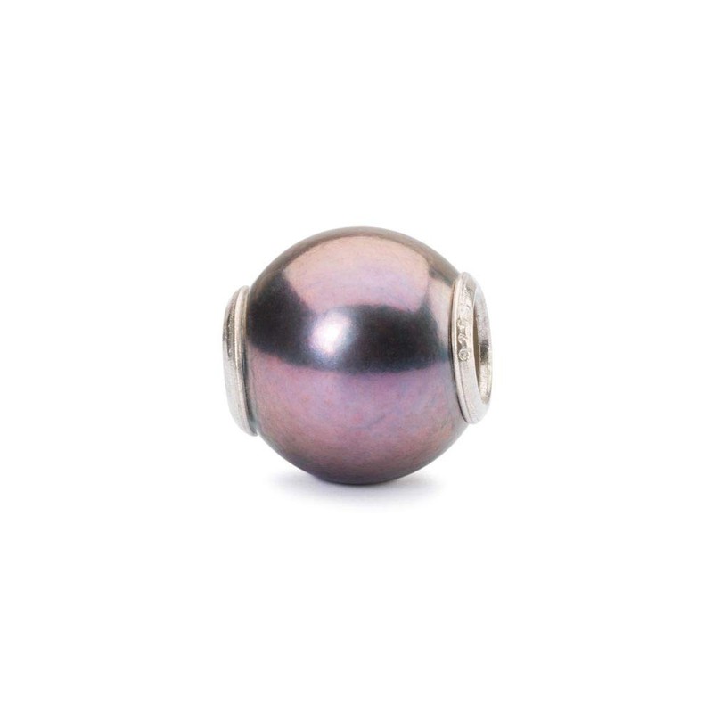 Trollbeads Silver 925 Bead Peacock Pearl