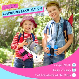 Girls Toys Age 3-9, Binoculars Kids Gifts for Girls Toys 3-9 Year Old Boy Girls Birthday Presents 3-7 Year Old Girl Gifts Toys for 3-7 Year Old Girls Outdoor Toys Kids Toys kids Travel Activity Packs1